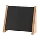 thumbnail image 5 of Soporte De Exhibición De Collar De 10 Ganchos De Madera Para Tiendas Minoristas Estantes De Sala De Exposición Cuero De PU Negro, 5 of 5
