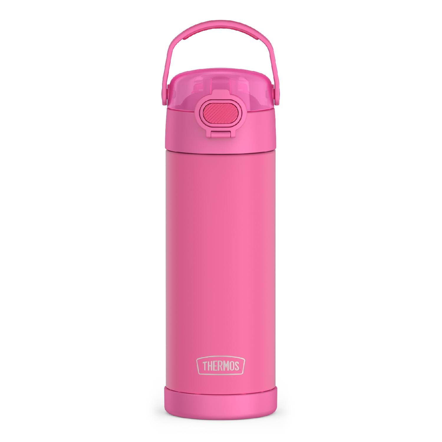 Botella Termoaislante Al Vacío Thermos Funtainer 473 Ml Rosa Neon