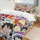 thumbnail image 1 of Monkey D Luffy Bed Duvet Cover Funny Anime Cartoon Bedding Sets Lightweight 3 Piece Comforter Sets, 1 of 5