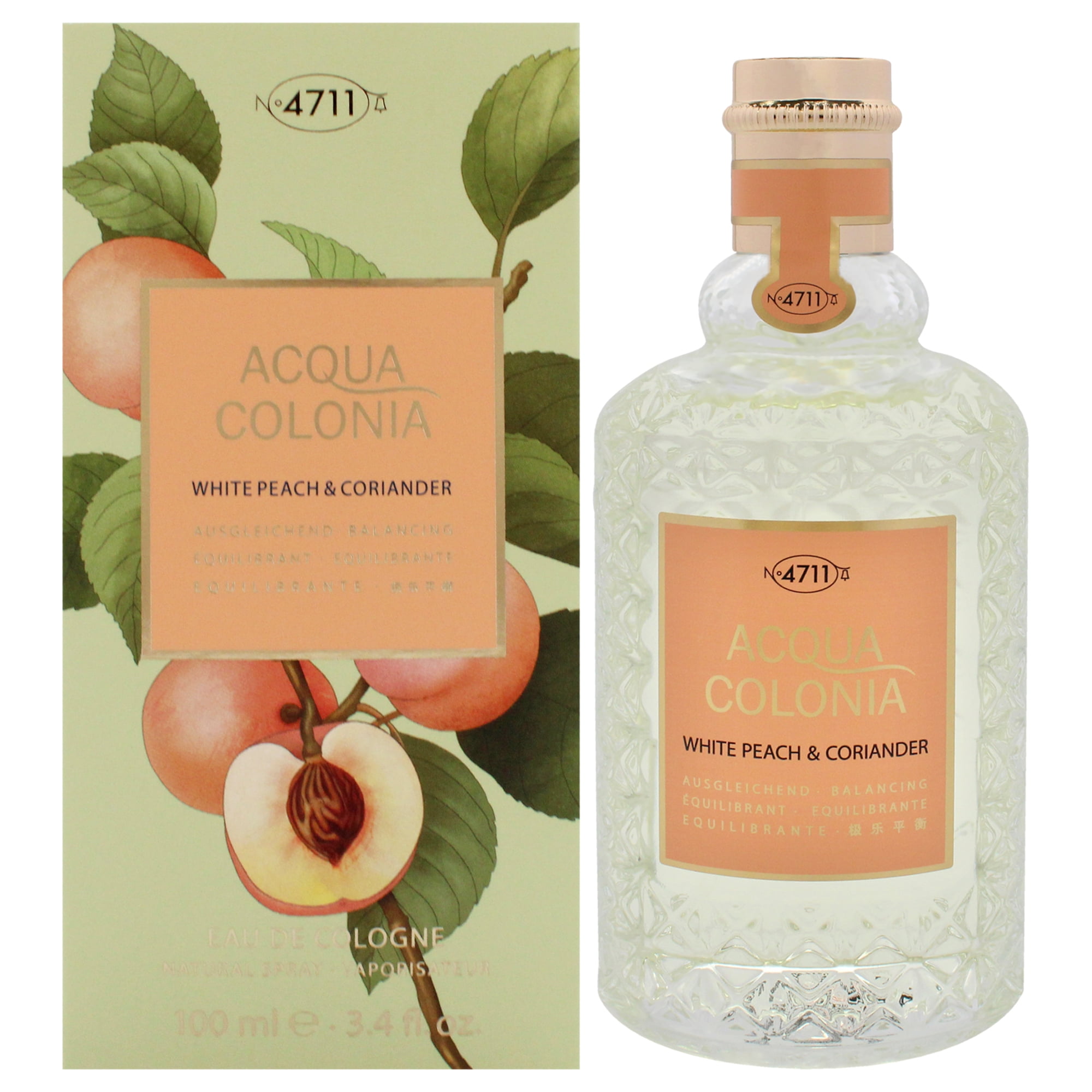 Perfume Muelhens Acqua Colonia Melocotón Blanco Y Cilantro Edc Unisex