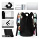thumbnail image 5 of Los Mitchell contra las Máquinas-theme Backpack, Campus style schoolbag Bookbag with Adjustable Shoulder Straps And Large Zip Compartment, Unisex Travel Bags.42x30x15cm, 5 of 6