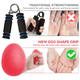 thumbnail image 2 of Entrenador de fuerza de agarre de mano,3pcs pelota #2, 2 of 3