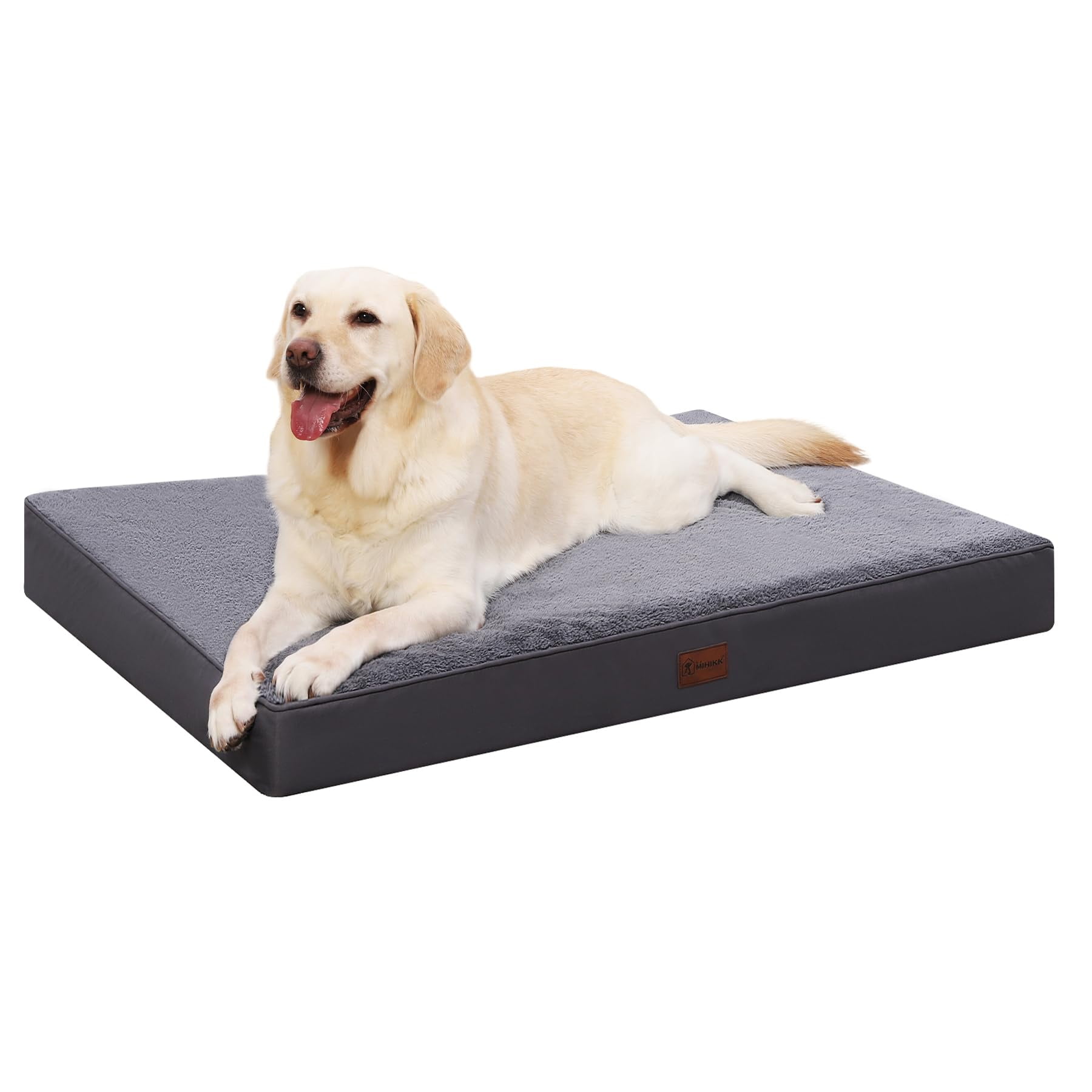 Cama Ortopédica Impermeable Para Perros Mihikk Con Funda Extraíble