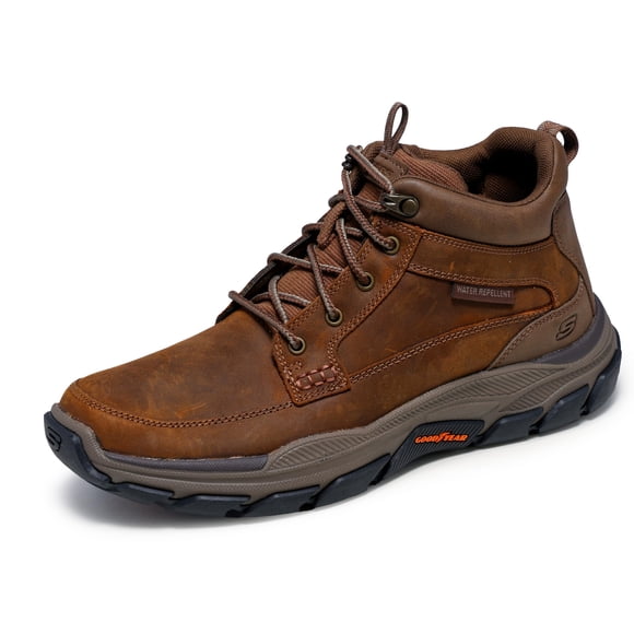 Zapatos Skechers Respected-Boswell 204454 Mid Top de cuero para hombre
