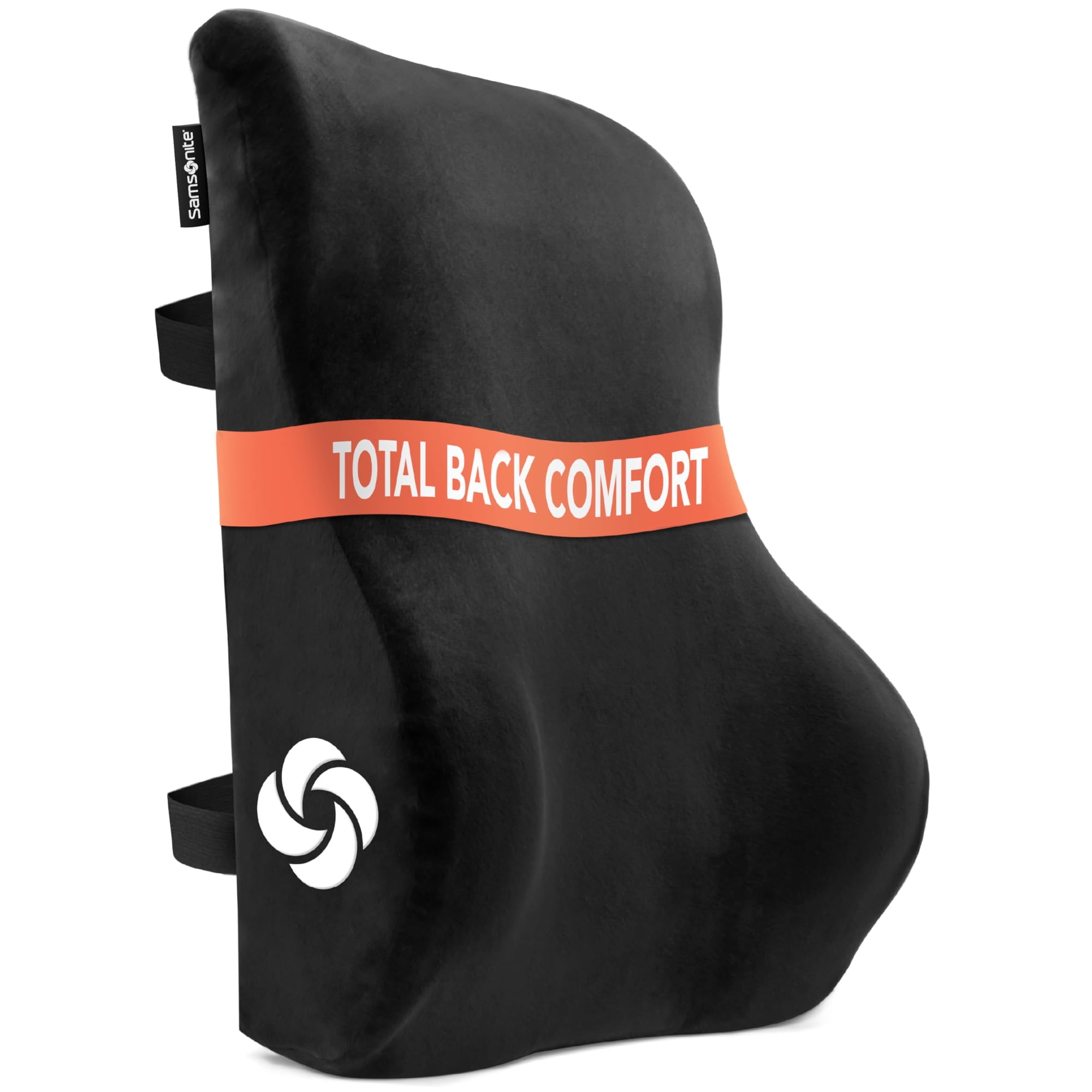 Almohada Viscoelástica Con Soporte Lumbar Samsonite Black