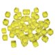 thumbnail image 5 of 100 Uds. Juegos De Mesa De Cubo De Dados Coloridos De 10mm Para Juguetes De Fiesta KTV Amarillo, 5 of 5