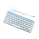 thumbnail image 2 of Teclado Con Cable Pequeño Moderno De 78 Teclas Para Uso Industrial, Ordenador De Escritorio, Hogar, Azul, 2 of 5