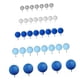 thumbnail image 3 of 50 Bolas Decorativas Para Tartas, Suministros Para Fiestas, Aniversarios, Color Azul, 3 of 5