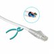 thumbnail image 2 of CPW-3F FURUKAWA Cable de parcheo RJ45 Multilan de 3 metros, categoría 5e, blanco, U/UTP CM, referencia 35103505, 2 of 4