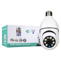 Cámara Tipo Bombillo Wifi 360° 1080P