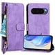 thumbnail image 2 of Funda Billetera Cremallera para Google Pixel 10 Pro XL 5G con Porta Tarjetas, Soporte y Correa Morado, 2 of 5
