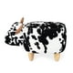 thumbnail image 4 of Puff La Vache Vaca Blanca/Negro Polipiel Balvi, 4 of 4