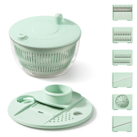 Genérico - Cortador De Verduras Vegetales Escurridor Alimentos Multiuso