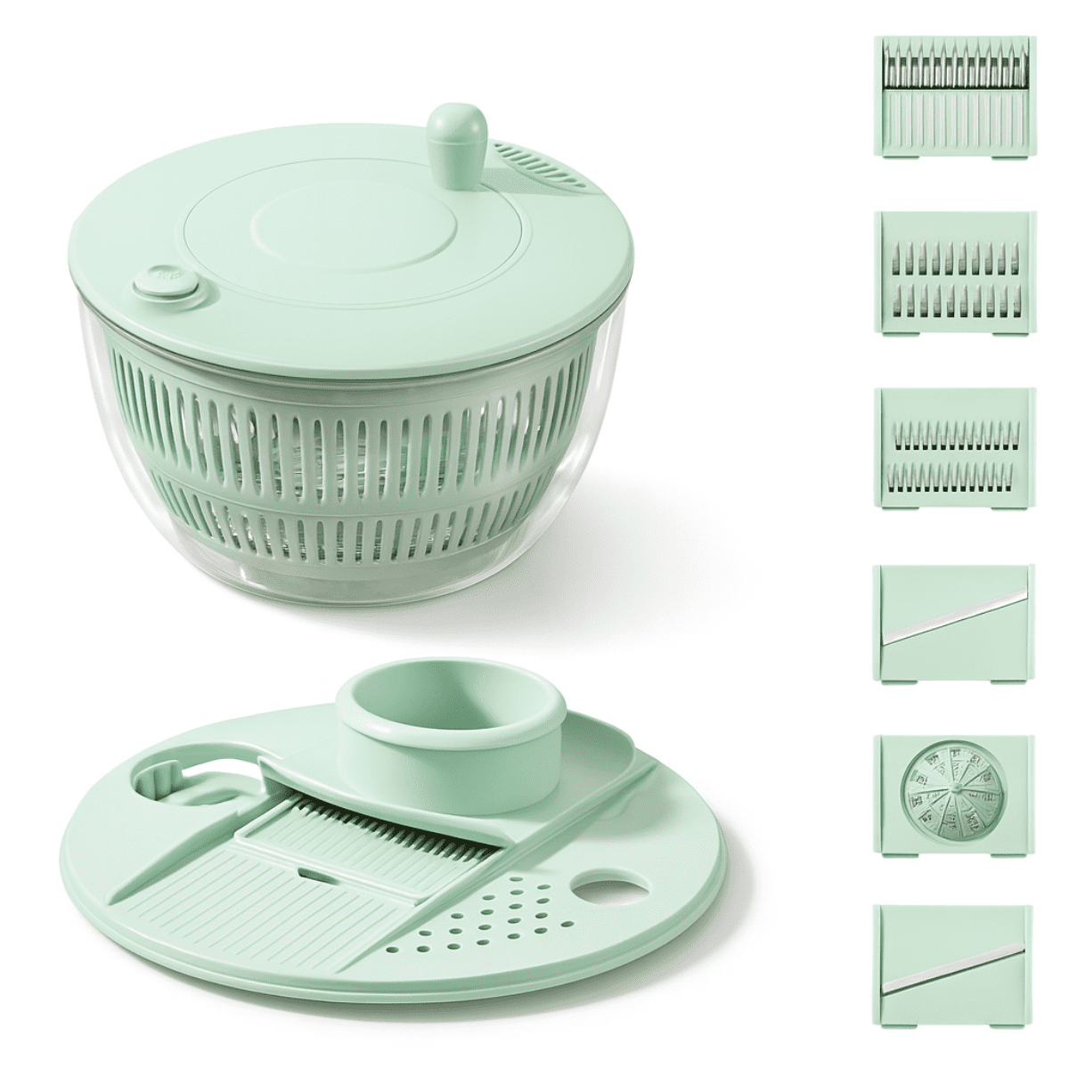 Genérico - Cortador De Verduras Vegetales Escurridor Alimentos Multiuso