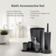 thumbnail image 2 of Set Accesorios Para Baño Rosewill 8 Piezas Negro, 2 of 2