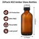thumbnail image 2 of Botella KEYWING 120 ml Ámbar - Pack de 35 a prueba de fugas, 2 of 8