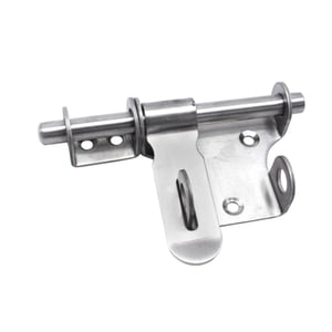 Magideal - Pestillo De Puerta Deslizante De Alta Resistencia Con Perno De Barril Y Orificio Para Candado