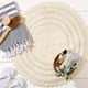 thumbnail image 4 of Alfombra de baño DII Crochet Collection, reversible, redonda, 70 cm, 4 of 8