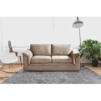 Latam Home - Sofa Ancona 3 C Tela Velvet Beige
