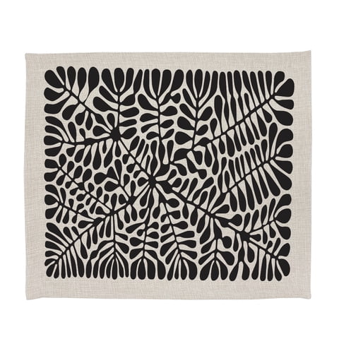 Tuyo Print - Set 4 Individuales Linet Natural Africano