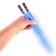 thumbnail image 1 of Palillos, espadas láser, luz LED, Star Wars, azul, 1 of 7