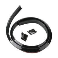 Magideal - Kit De Alerón Para Maletero De Coche, Alerón De Techo, Decoración Exterior Del Vehículo, Fácil Instalación, Accesorios Para Automóviles, Alerón Traser 45 Cm De Brillo Negro