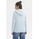 thumbnail image 3 of Polerón Mujer Abierto Hodie Celeste, 3 of 4