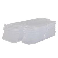 Magideal - 50 Uds Caja Transparente De Pvc Estuche De Exposición Modelo De Vehículo Caja De Presentación De Coche Juguete, Modelo De Coche 1/64 Caja De Protecció