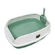 thumbnail image 5 of Caja De Arena Para Gatos Semi Abierta Kitty Retrete Profundo Portátil Con Cuchara Inodoro Para Gatos Verde, 5 of 5