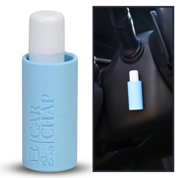 Soporte para bálsamo labial Car Chap azul claro – Fabricado en EE. UU.