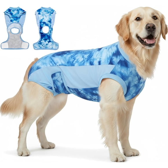 Traje De Recuperación Para Perros Transpirable Y Anti lamido Tipo Enterizo