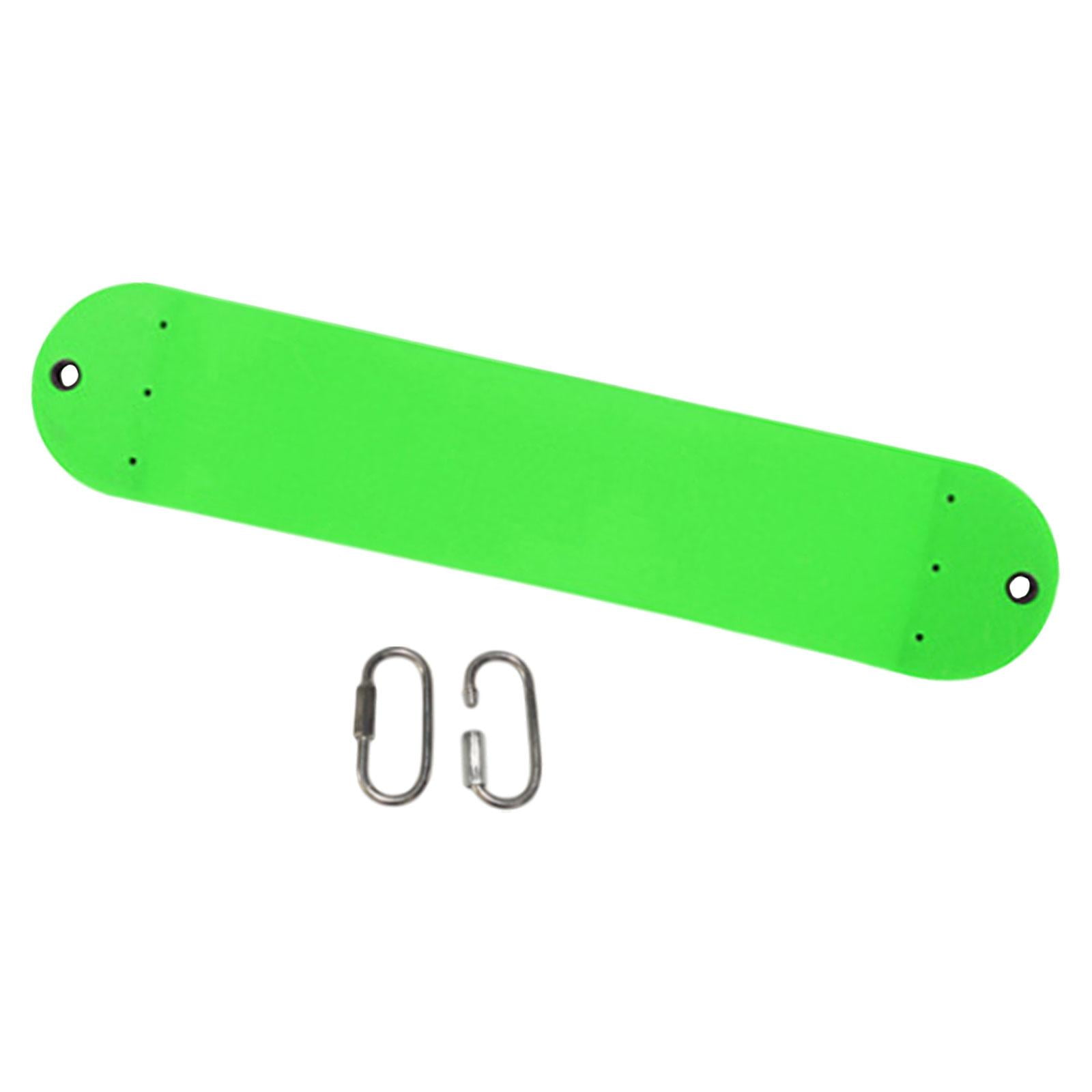 Magideal - Columpio De Alta Resistencia, Asiento De Columpio, Reemplazo De Silla, Soporte De Columpio De 660lb, Juego De Columpio Duradero, Accesorios Para Jardí Mosquetón Verde