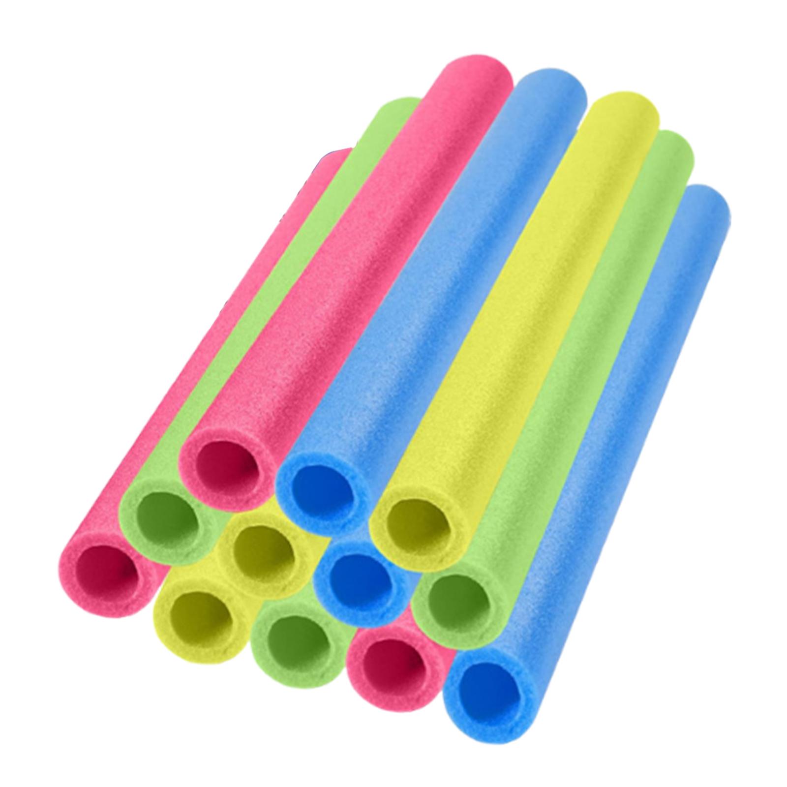Ioensy - 12 Fundas De Espuma Para Postes De Trampolín, Para Tubos Y Accesorios De Trampolín Para Niños, 5 Colores