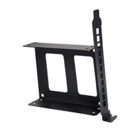 Magideal - Kit De Soporte De Montaje De Metal Para Bahía De Unidad Hdd, Soporte Para Computadora, Para Pci, Ssd, Hdd, Kit De Montaje De Unidad De Disco Estable, 25 Pulgadas Negro