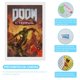 thumbnail image 3 of Doom Eternal Kits de Pintura de Diamantes para Adultos 5D DIY Diamond Art Kits Full Drill Diamond Dots para Regalo Decoración de Pared y Relajación Artes de Gemas 20*30cm, 3 of 6