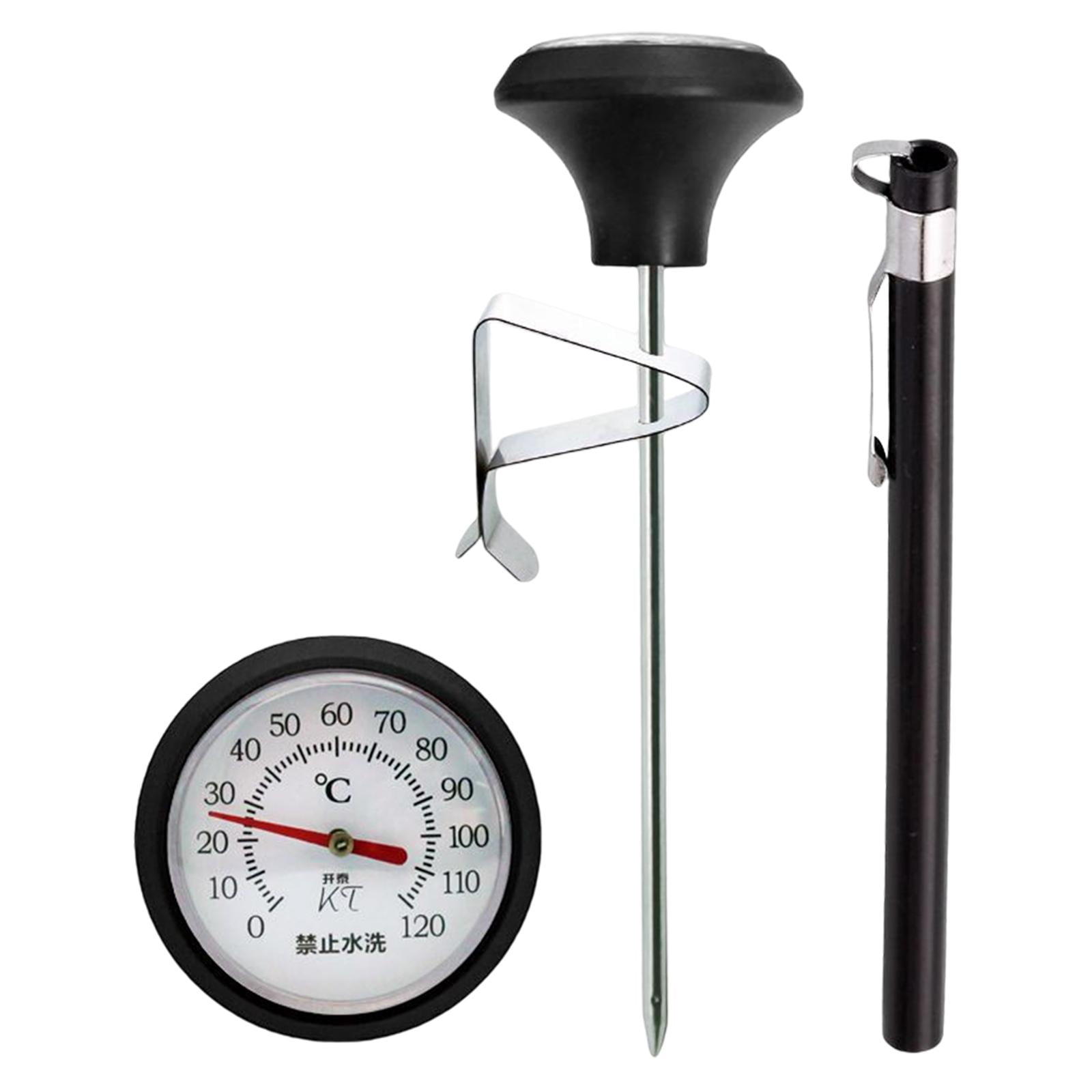 Bothyi - Termómetro De Alimentos Termómetro De Sonda De Lectura Instantánea Para Cocinar Rojo