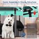 thumbnail image 4 of Parque infantil para perros ROMANTIC BEAR plegable resistente al agua M, 4 of 9