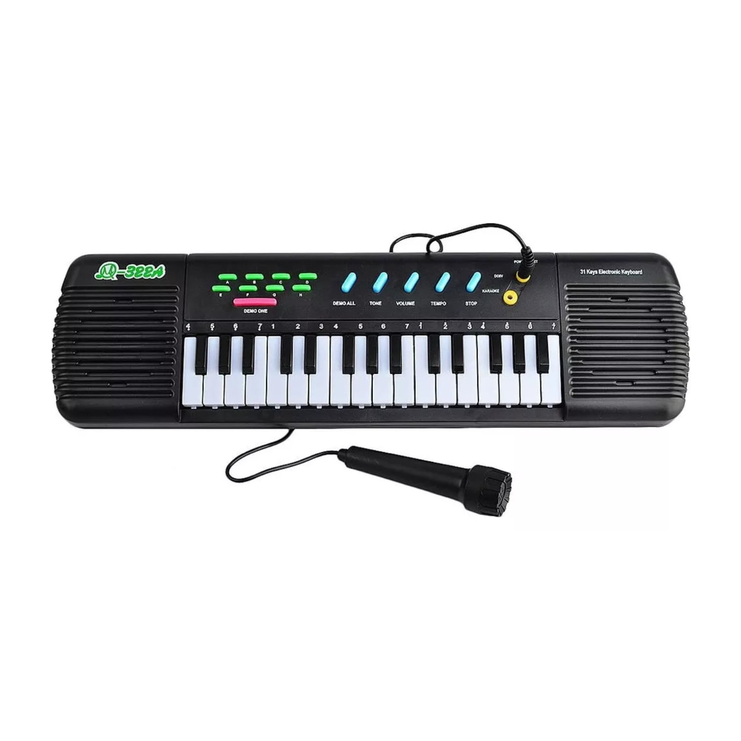 Importclick - Órgano Teclado Piano Musical Infantil Micrófono 32 Teclas