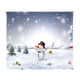thumbnail image 4 of Manta Franela Impresión Digital Cama Sofá Throw Snowman_1 130x150cm, 4 of 5