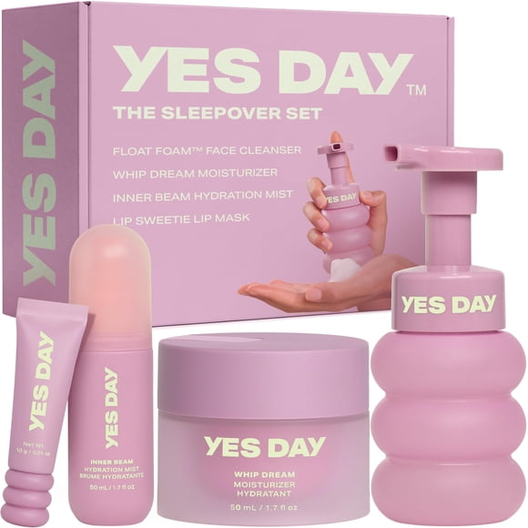 Kit de Cuidado Facial para Adolescentes Yes Day The Sleepover Set