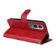 thumbnail image 5 of Funda Billetera para OnePlus Nord CE4 Lite con Porta Tarjetas y Soporte Ajustable Rojo, 5 of 5