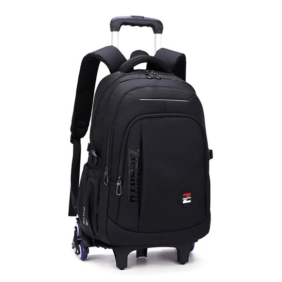 Mochila enrollable VIDOSCLA, equipaje de mano negra para niños y niños