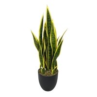 Corel - Sansevieria Verde - Amarilla 69Cm Artificial