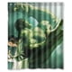 thumbnail image 1 of Cortina de ducha Hulk, juego de cortina de baño con ganchos, tamaño 60 x 72 pulgadas, 1 of 3