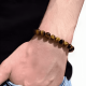 thumbnail image 3 of Pulsera ojo de tigre piedra natural protección unisex, 3 of 3