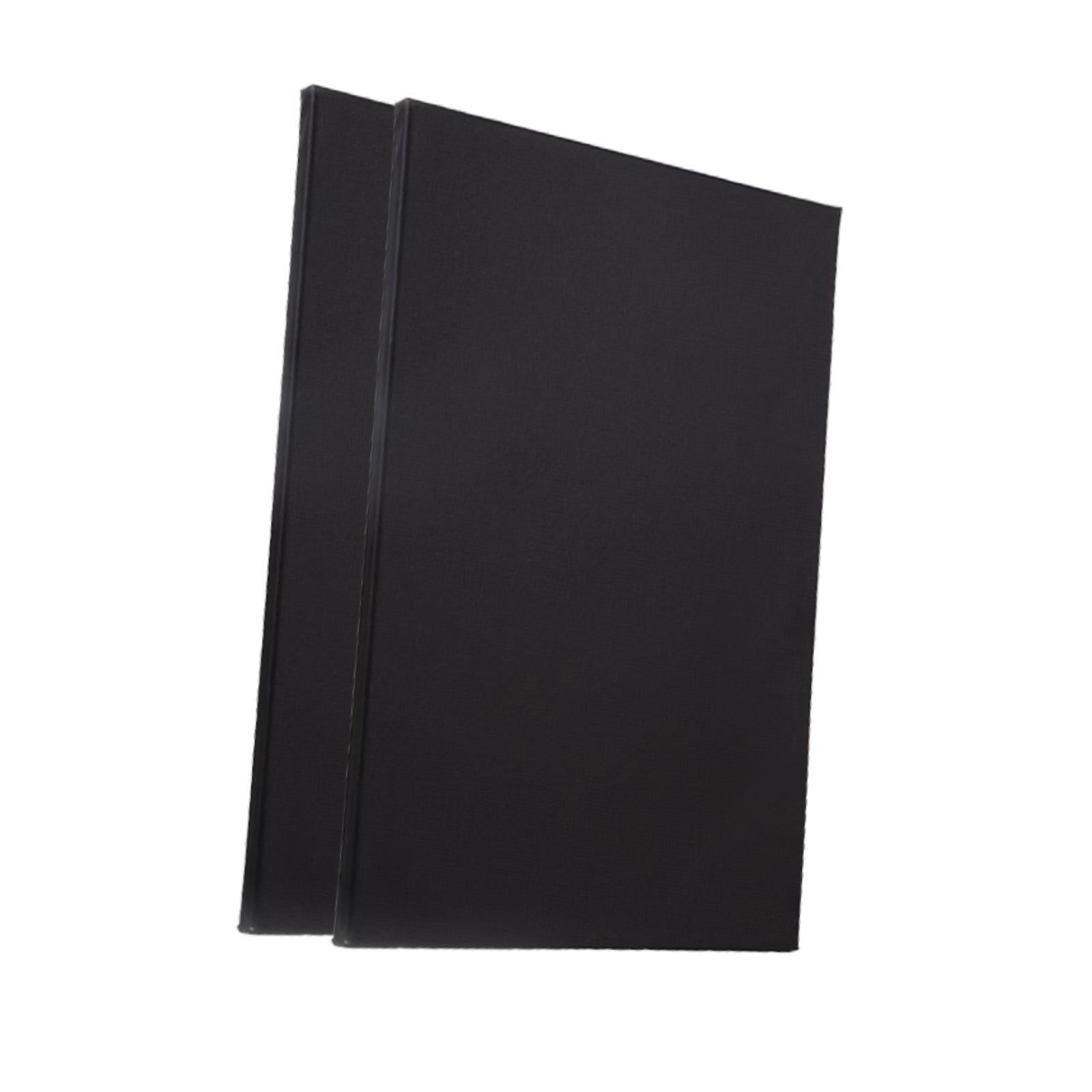 Bothyi - 2x Lienzo En Blanco De Lienzo De Pintura Para Elaborar Pinturas De Acuarela De Temperatura De 20x50cm