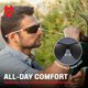 thumbnail image 3 of Gafas de sol de seguridad con lentes envolventes teñidas en verde NoCry, 3 of 8