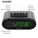 thumbnail image 3 of Reloj despertador Sharp Digital AccuSet Reloj inteligente automático, 3 of 6