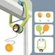 thumbnail image 3 of Ping Pong Portatil Sin Mesa Bola Con Cuerda Para Entrenar verde, 3 of 8