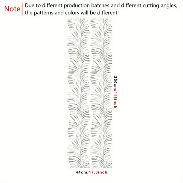 1 Roll, Modern Leaves Branch Wallpaper, Black And White, Simple Nordic Thick Peel And Stick, Refrigerator Speaker Dryer Cabinet Oven Appliance Furniture Room Background Kitchen Renovation Wallpaper,